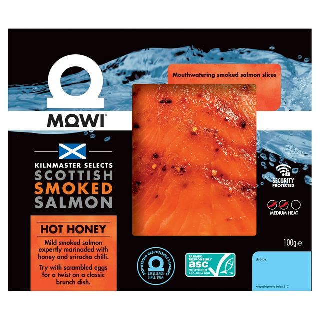 MOWI 100g Hot Honey Scottish Smoked Salmon