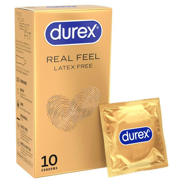 Durex 10 x Real Feel Latex Free Condoms
