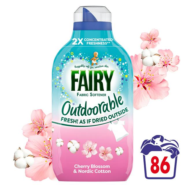 Fairy Outdoorable 86 Washes Cherry Blossom & Nordic Cotton Fabric Softener - gallery image 1