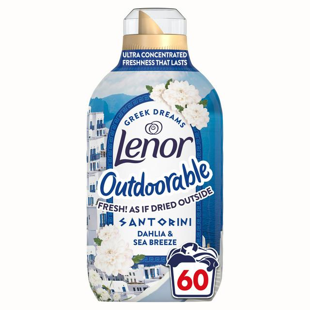 Lenor Outdoorable 60 Washes Dahlia & Sea Breeze Fabric Softener - gallery image 1
