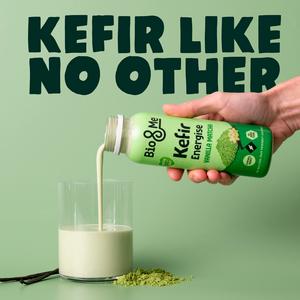 Bio&Me 280ml Vanilla Matcha Energise Kefir Yoghurt Drink - gallery image 3
