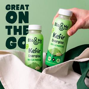 Bio&Me 280ml Vanilla Matcha Energise Kefir Yoghurt Drink - gallery image 4