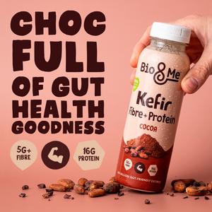 Bio&Me 280ml Cocoa Fibre + Protein Kefir Yoghurt Drink - gallery image 2