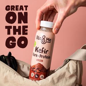 Bio&Me 280ml Cocoa Fibre + Protein Kefir Yoghurt Drink - gallery image 4