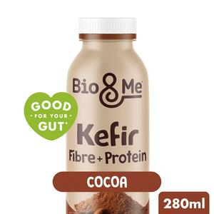 Bio&Me 280ml Cocoa Fibre + Protein Kefir Yoghurt Drink