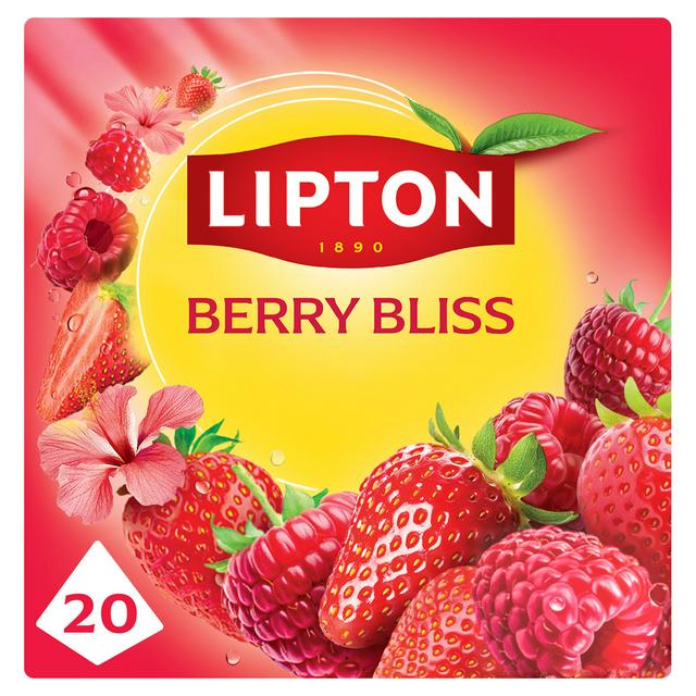 Lipton Berry Bliss 20 x 2.1g Raspberry, Strawberry & Hibiscus