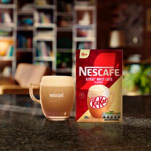 Nescafé 7 x 20g KitKat White Latte Flavour - gallery image 4