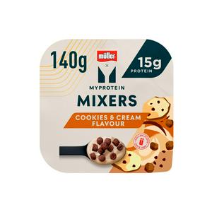 Muller X MYProtein Mixers Cookies & Cream Protein Yogurt with Mini Cookies 140g