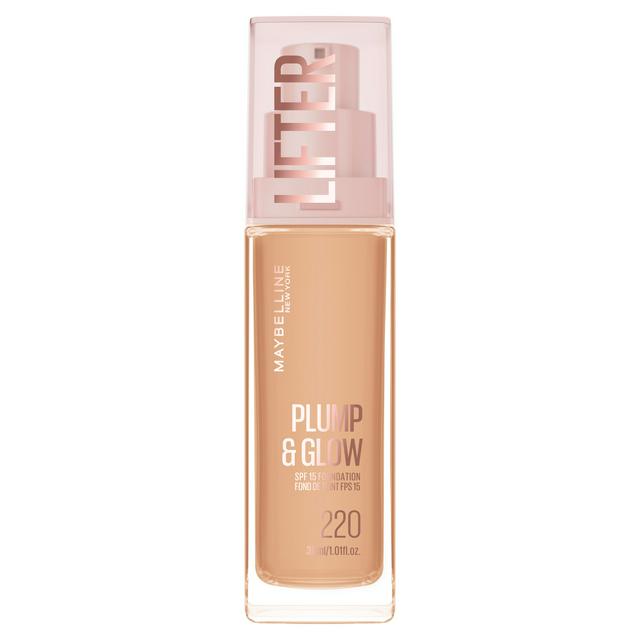 Maybelline New York Foundation Lifter Plump & Glow All Day Wear Shade 220 - gallery image 1