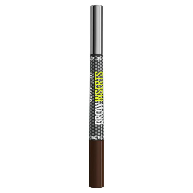 Maybelline New York Eyebrow Pencil Brow Inserts Deep Brown - gallery image 1