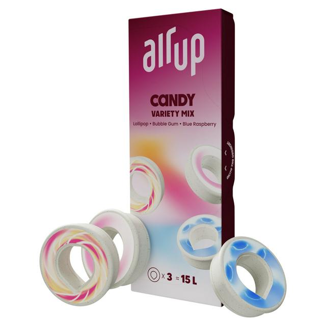 Air Up 3 x Lollipop, Bubble Gum & Blue Raspberry Candy Variety Mix Flavour Pods - gallery image 1