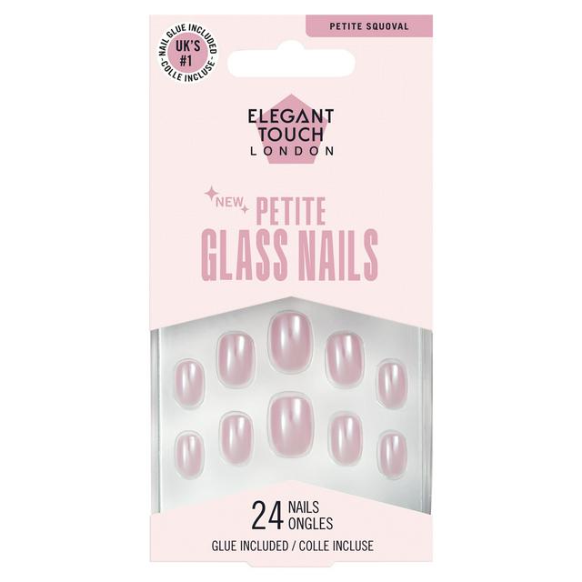 Elegant Touch London Flase Nails Petite Glass x 24 - gallery image 1