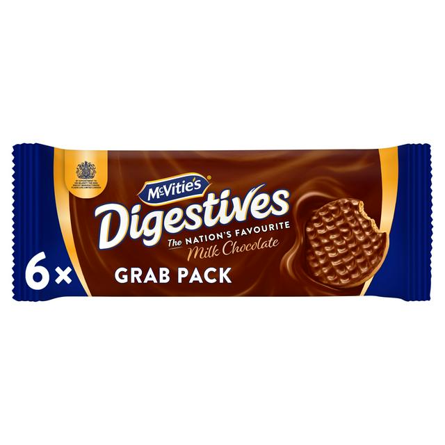 McVitie's 100g Milk Chocolate Digestive Biscuits - gallery image 1