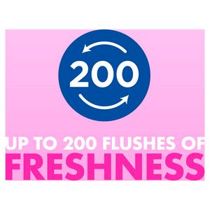 Duck Fresh Boost 2 x 16g Pink Peony Toilet Rim Block - gallery image 4