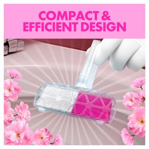 Duck Fresh Boost 2 x 16g Pink Peony Toilet Rim Block - gallery image 5