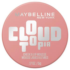 Maybelline New York Cloudtopia Blush Mousse Cheek & Lip Dreamy Dawn 9