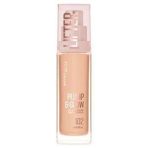 Maybelline New York Foundation Lifter Plump & Glow All Day Wear Shade 102