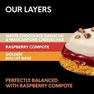 Gü 2 x 80.5g White Chocolate & Raspberry Cheesecake - gallery image 2