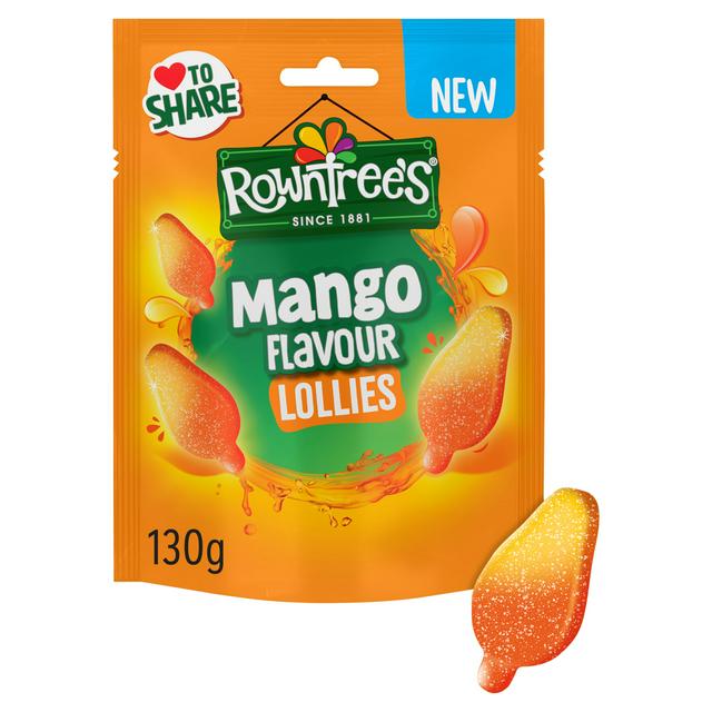Rowntree's 130g Mango Flavour Sweets Sharing Bag Lollies - gallery image 1