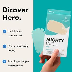 Hero Mighty Patch 4 x Body Hydrocolloid Patches - gallery image 6