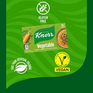 Knorr 8 x 10g Vegetable Stock Cubes - gallery image 5