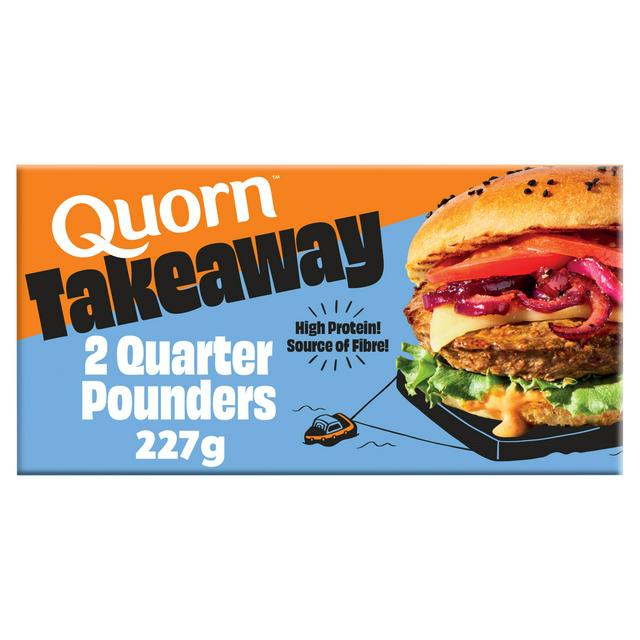 Quorn 227g Takeaway Quarter Pounder Burger - gallery image 1