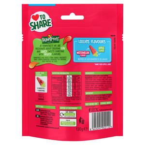 Rowntree's 130g Sour Watermelon Flavour Sweets Sharing Bag Lollies - gallery image 3