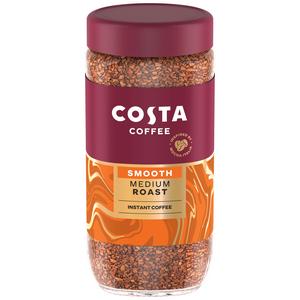 Costa Coffee 190g Smooth Medium Blend Instant Coffee - gallery image 2