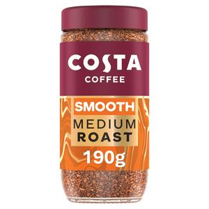 Costa Coffee 190g Smooth Medium Blend Instant Coffee