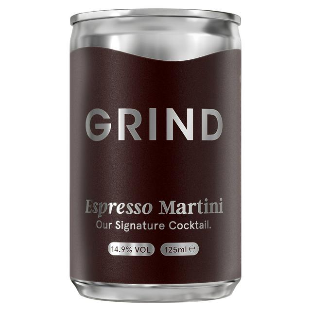 Grind 125ml Espresso Martini Cocktail Can - gallery image 1