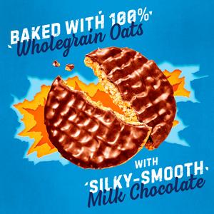 McVitie's Hobnobs The Oaty One 2 x 262g Milk Chocolate Twin Pack Biscuits - gallery image 3
