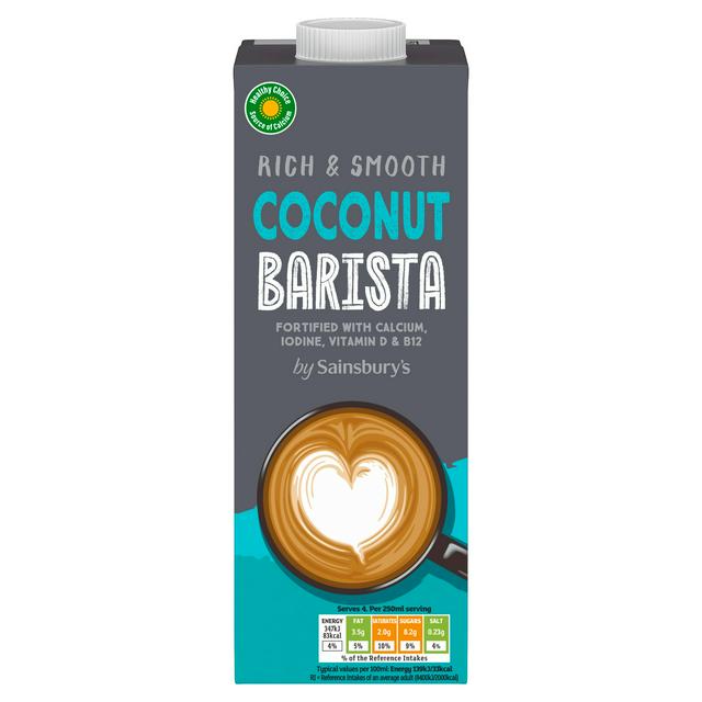 Sainsbury's 1L Coconut Barista Drink - gallery image 1