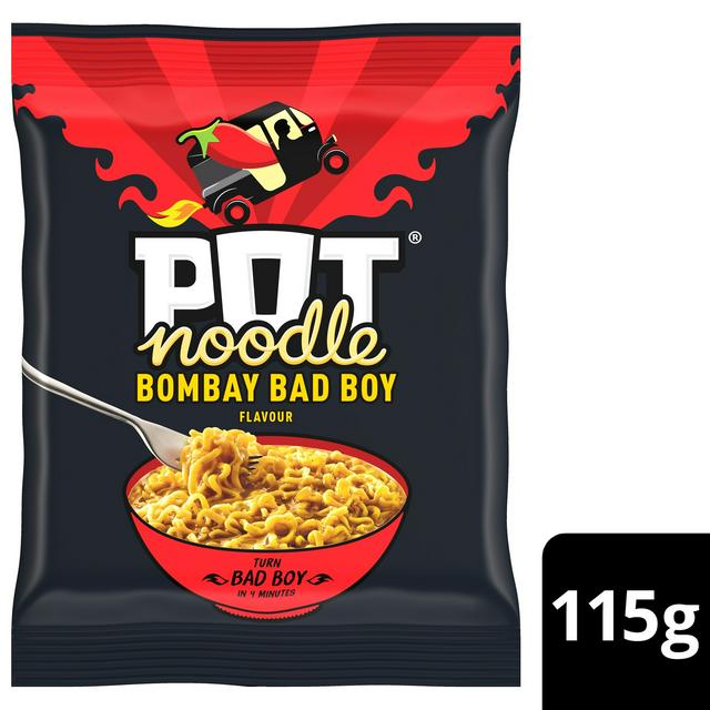Pot Noodle 115g Bombay Bad Boy Instant Block Noodles - gallery image 1