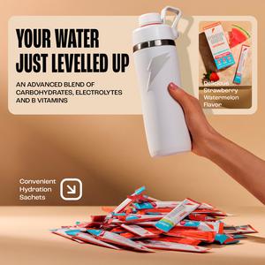 Gatorade Hydration Booster 20 x 13.5g Strawberry Watermelon Mix Powder Sachets - gallery image 3