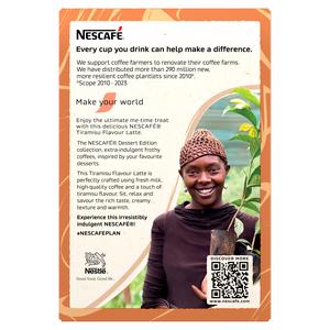 Nescafé 7 x 19.5g Latte Flavour Creamy Tiramisu Coffee Sachets, Dessert Edition - gallery image 2