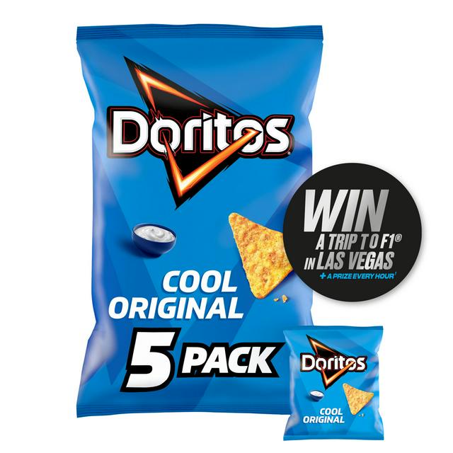 Doritos 5 x 30g Cool Original Multipack Tortilla Crisps - gallery image 1