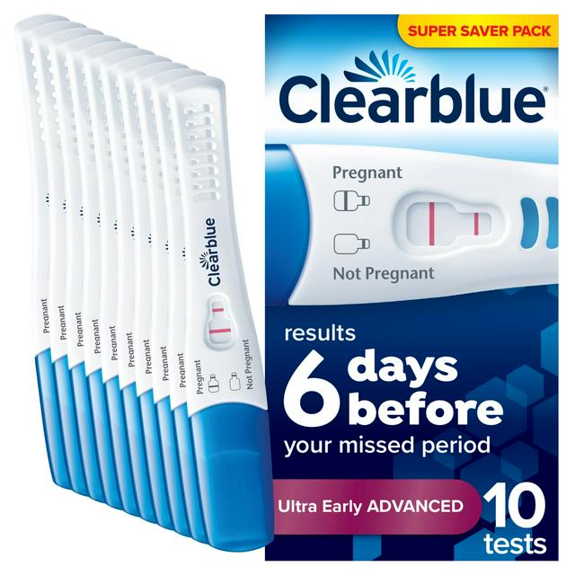 Clearblue 10 x Ultra Early Advanced Pregnancy Test - gallery image 1
