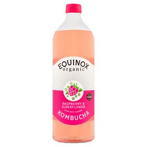 Equinox 750ml Raspberry & Elderflower Organic Kombucha Drink