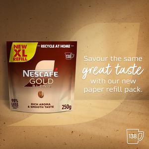 Nescafé 250g Gold Blend XL Refill Pouch Instant Coffee - gallery image 2
