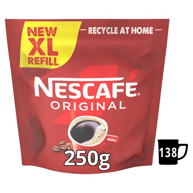 Nescafé 250g Original XL Refill Pouch Instant Coffee - gallery image 1