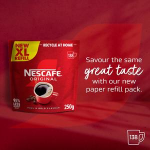 Nescafé 250g Original XL Refill Pouch Instant Coffee - gallery image 3