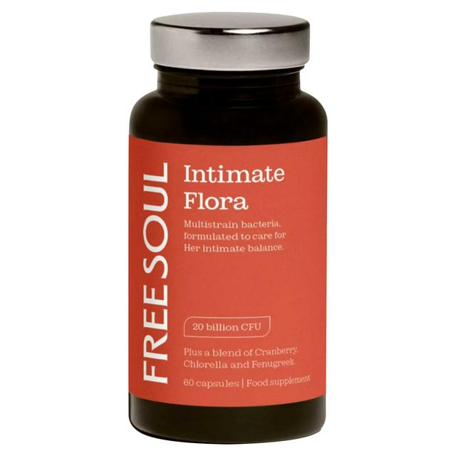 Free Soul 60 x 48g Intimate Flora Food Supplement Capsules - gallery image 1