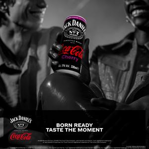 Jack Daniel's 330ml Coca-Cola Cherry Can - gallery image 2