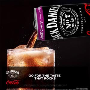 Jack Daniel's 330ml Coca-Cola Cherry Can - gallery image 3