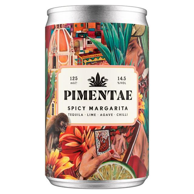 Pimentae 125ml Spicy Margarita Cocktail Can - gallery image 1