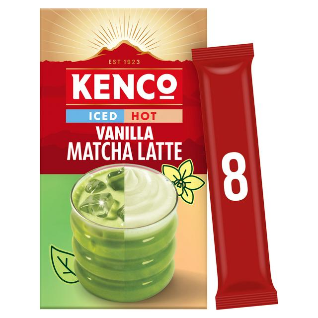 vanillacooky  Kenco 8 x Vanilla Iced Hot Matcha Latte Sachets | Sainsbury's