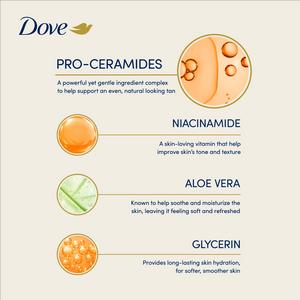 Dove Summer Revived 200ml Sunkissed Glow Medium to Dark Gradual Tan Lotion - gallery image 4