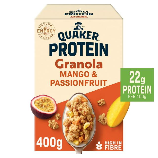 Quaker 400g Mango & Passionfruit Protein Granola - gallery image 1