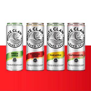 White Claw 8 x 330ml Hard Seltzer Variety Pack Cans - gallery image 2