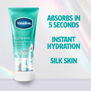Vaseline Gluta Hya 200ml Smoothing Perfector Burst Body Lotion Serum - gallery image 2